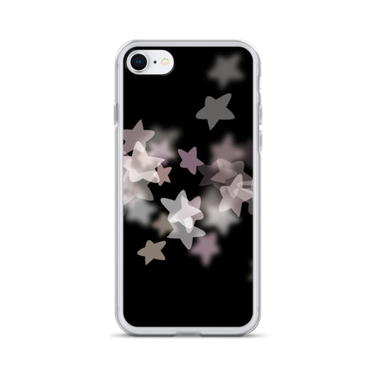 Star Mist Black Clear Case for iPhone®