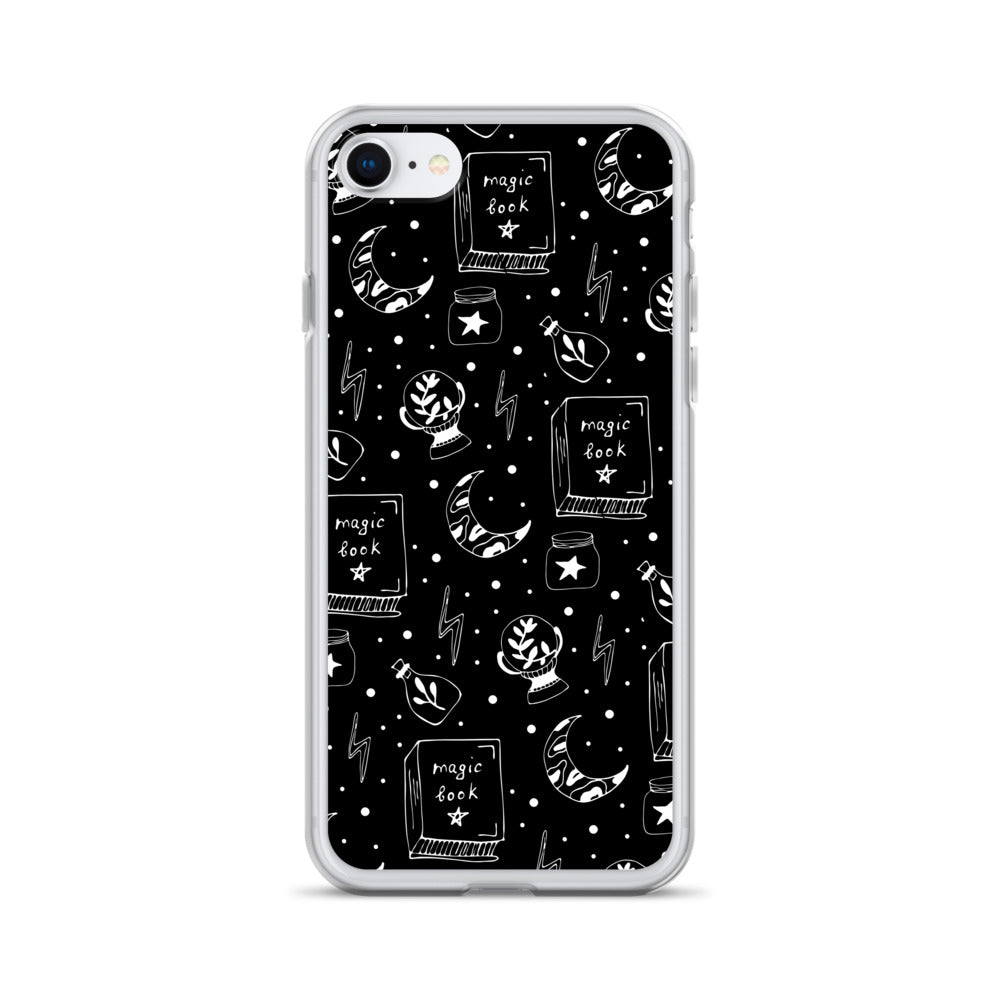 Magic Book Black Clear Case for iPhone®