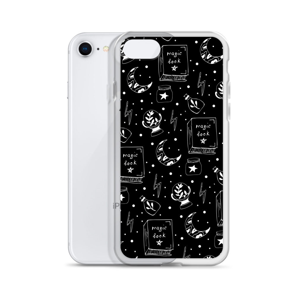 Magic Book Black Clear Case for iPhone®