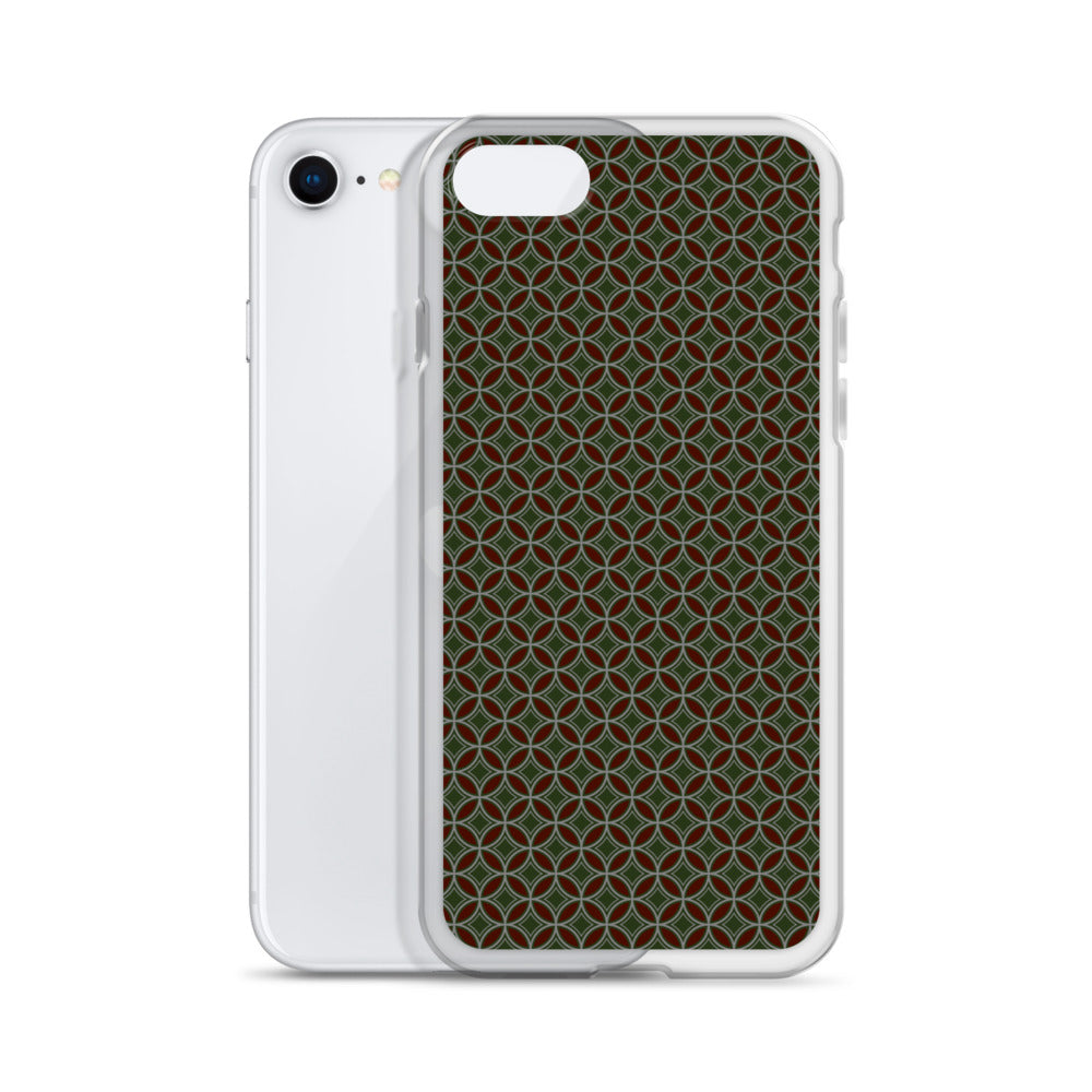 Flower of Life Tree Green Clear Case for iPhone®