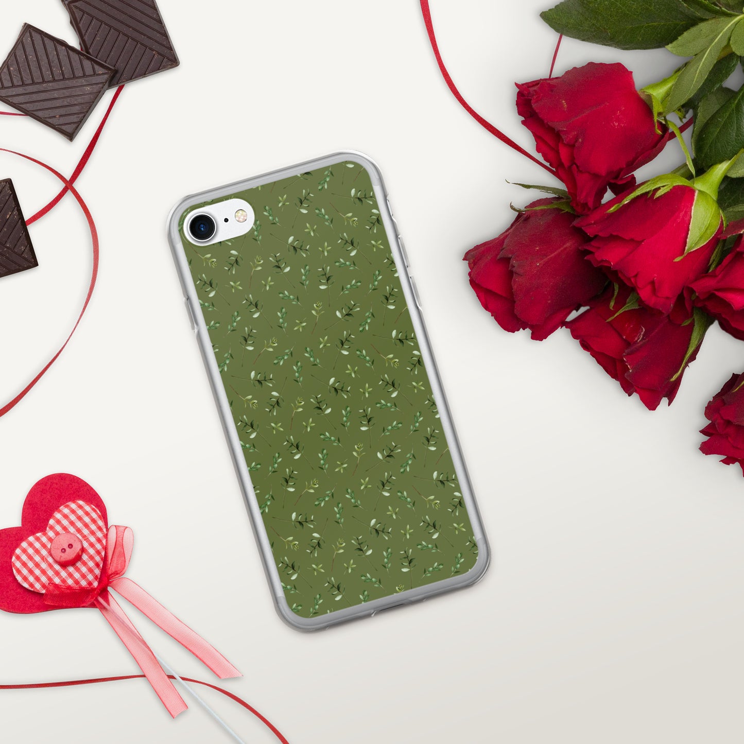 Greenery Wood Green Clear Case for iPhone®