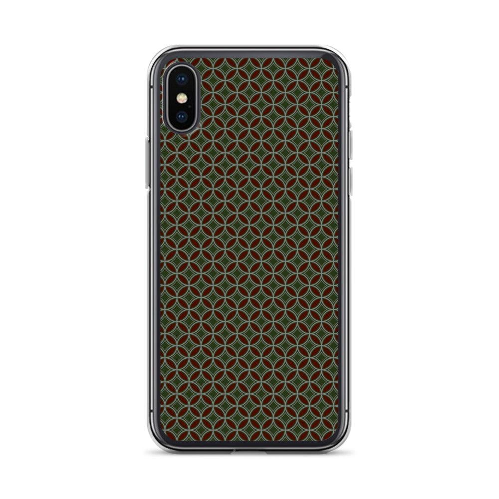 Flower of Life Tree Green Clear Case for iPhone®