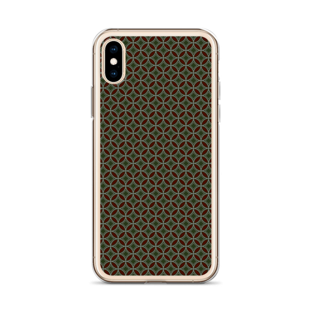 Flower of Life Tree Green Clear Case for iPhone®