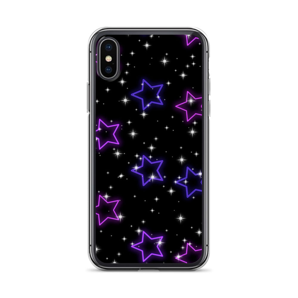 Neon Star Clear Case for iPhone®