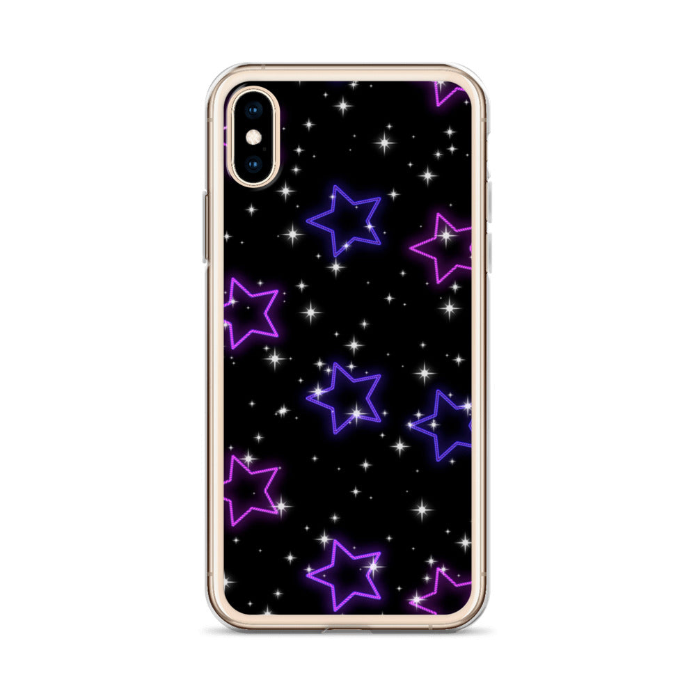 Neon Star Clear Case for iPhone®