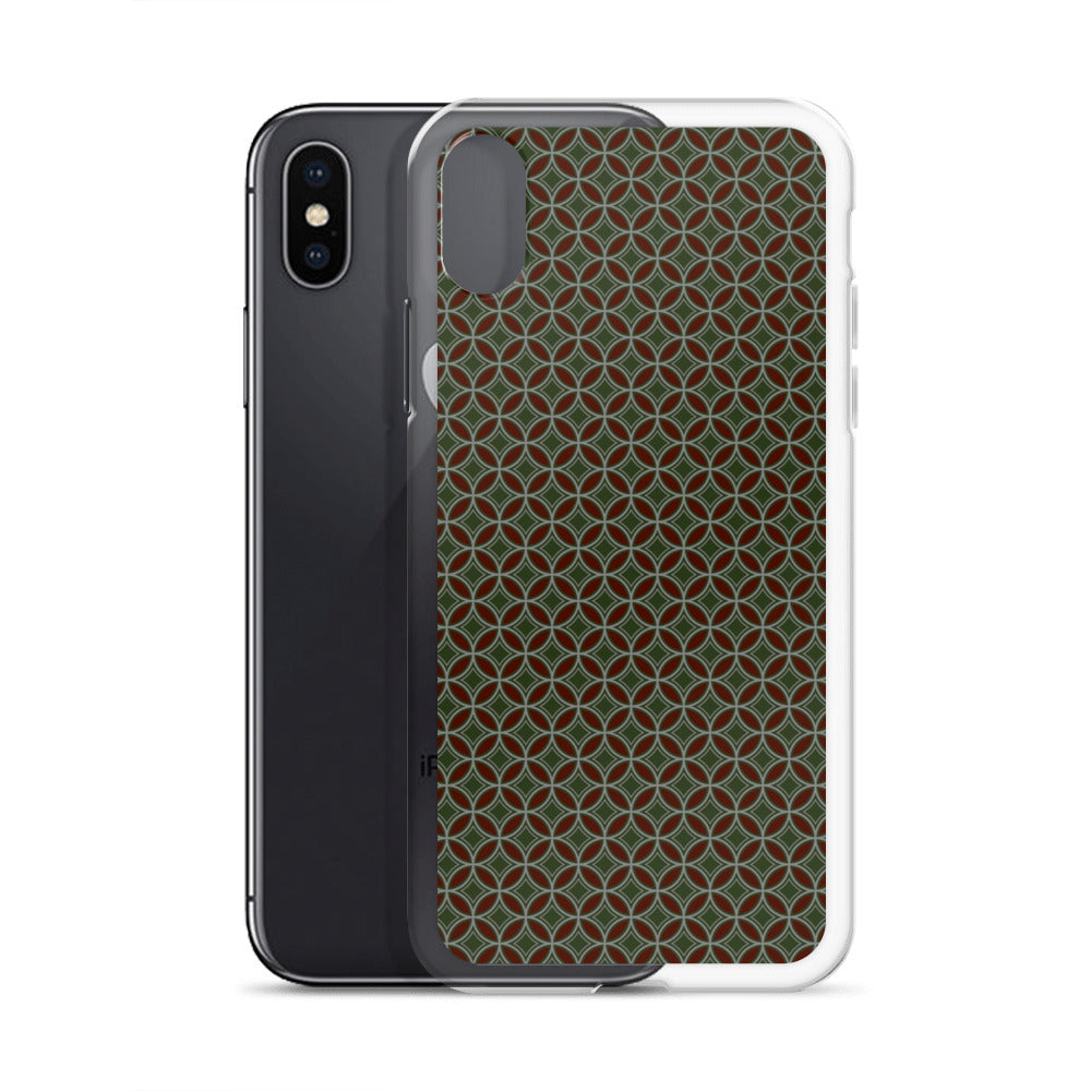 Flower of Life Tree Green Clear Case for iPhone®