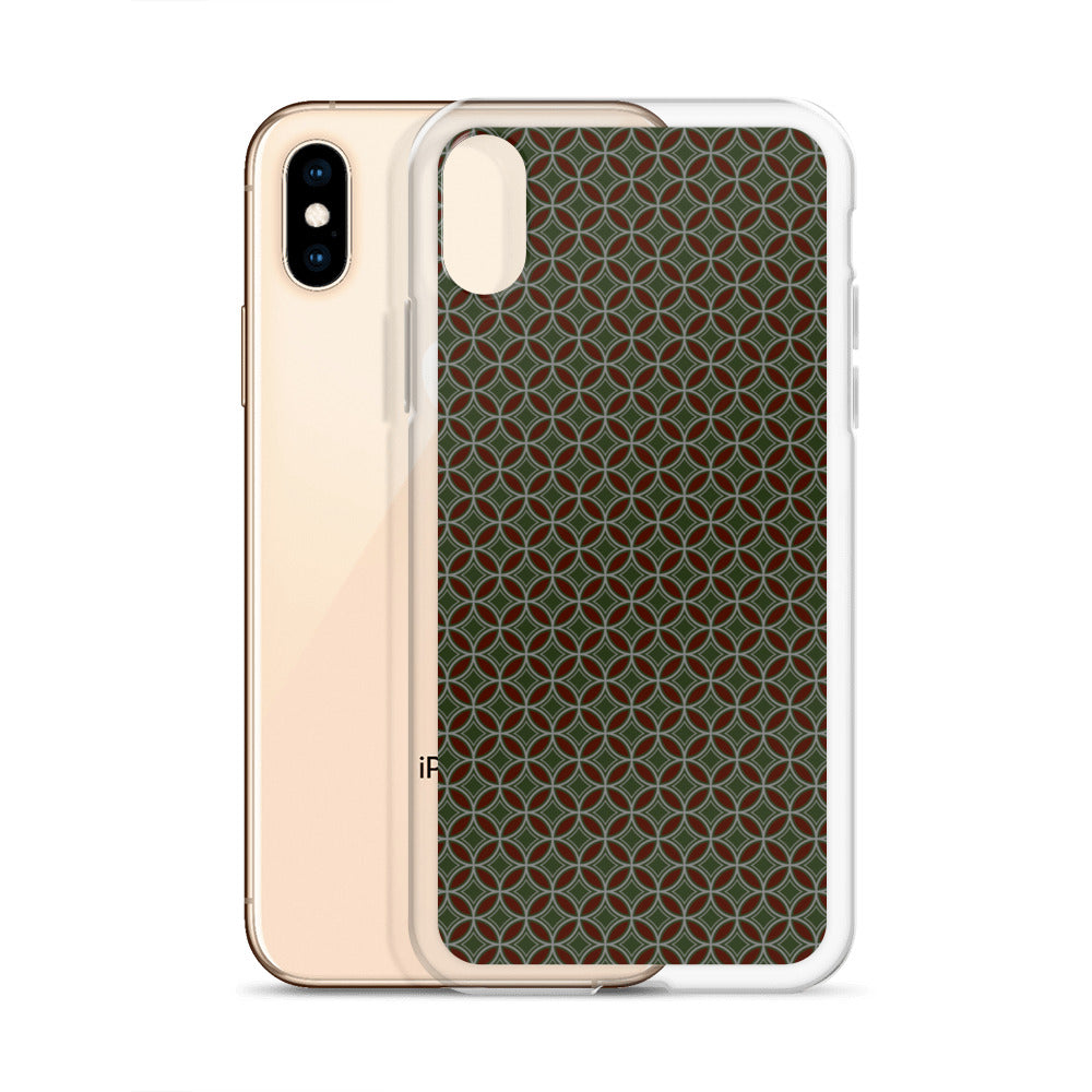 Flower of Life Tree Green Clear Case for iPhone®