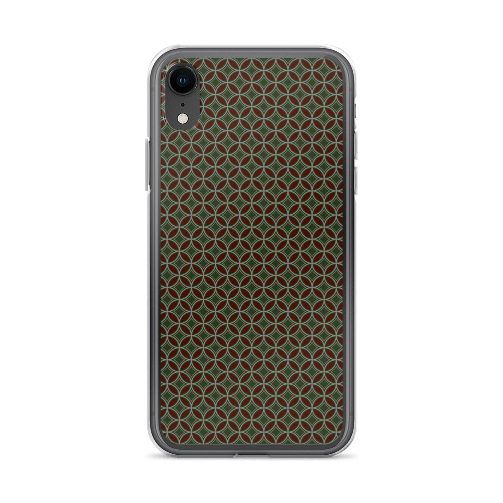 Flower of Life Tree Green Clear Case for iPhone®