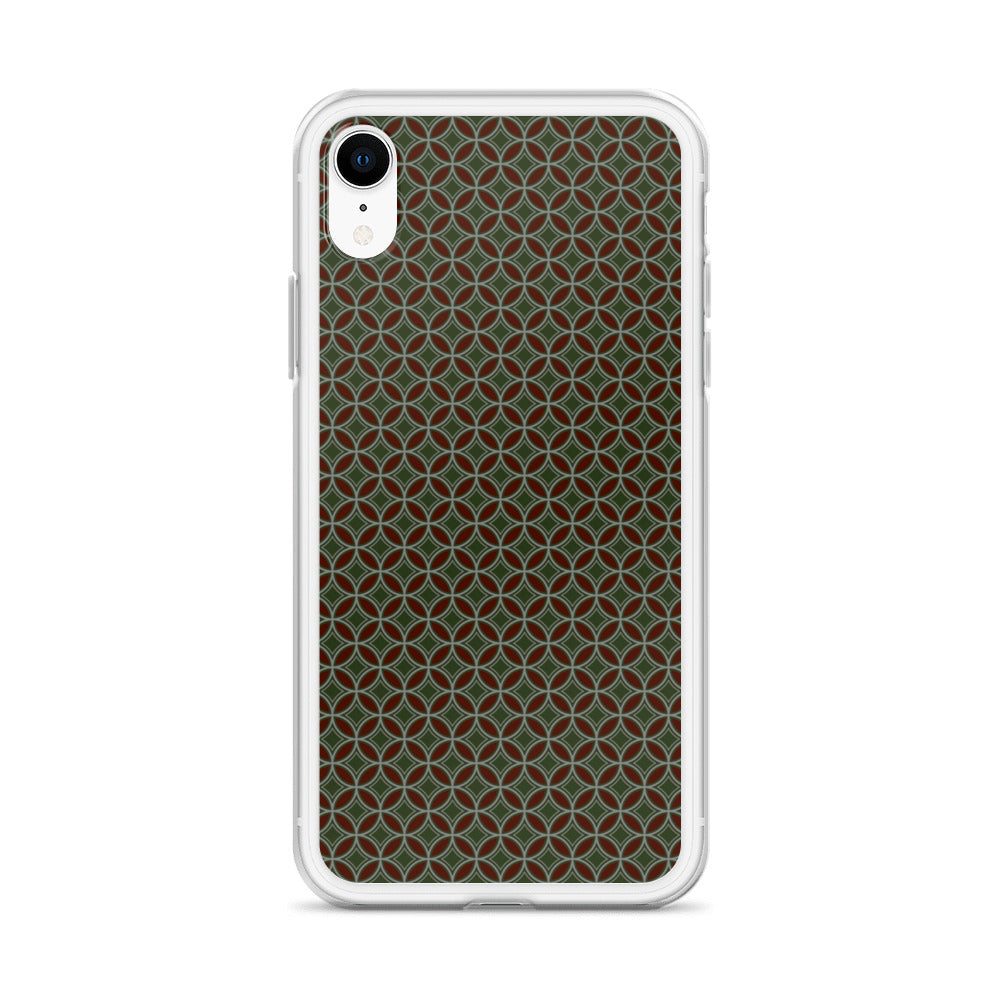 Flower of Life Tree Green Clear Case for iPhone®