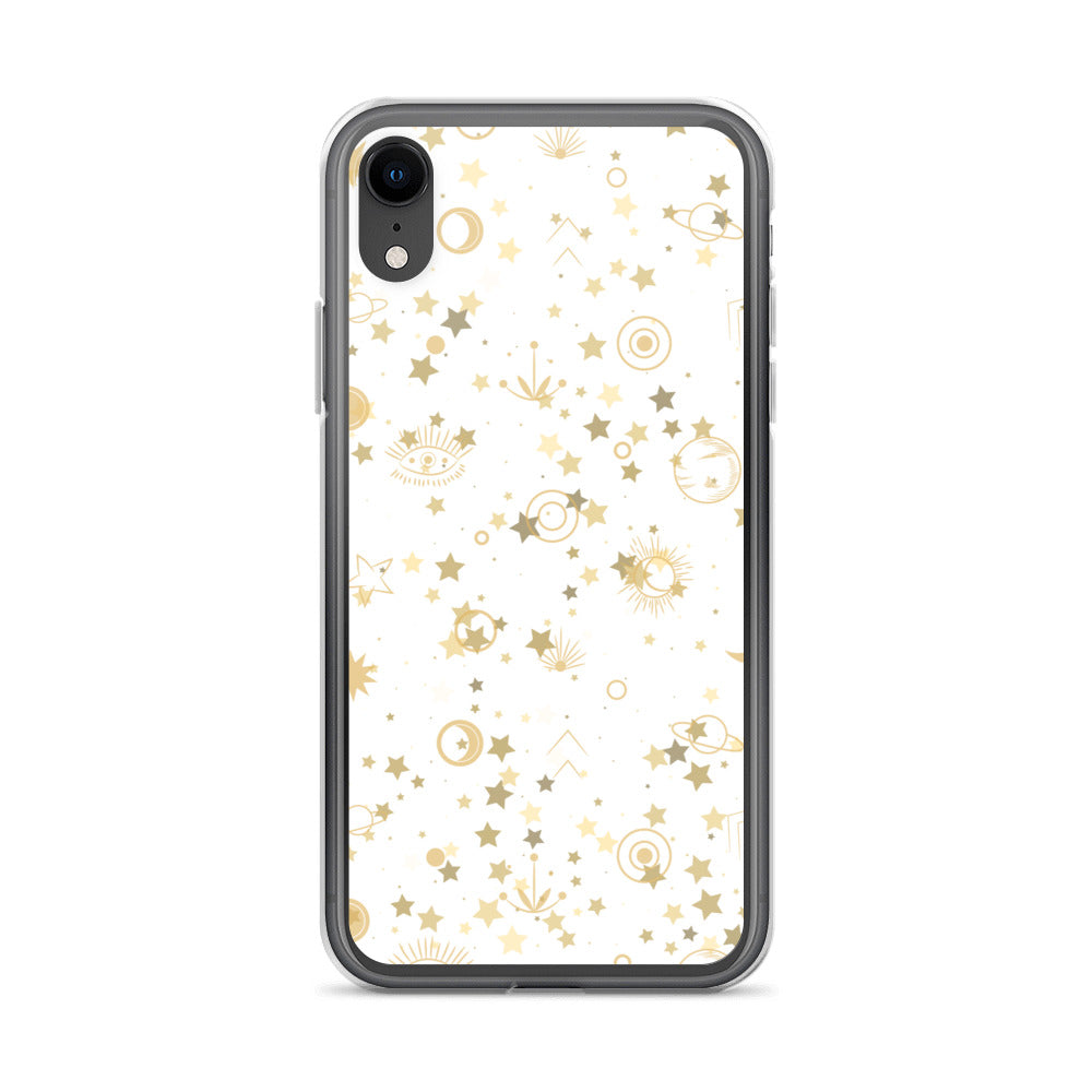 Golden Star Galaxy Clear Case for iPhone®