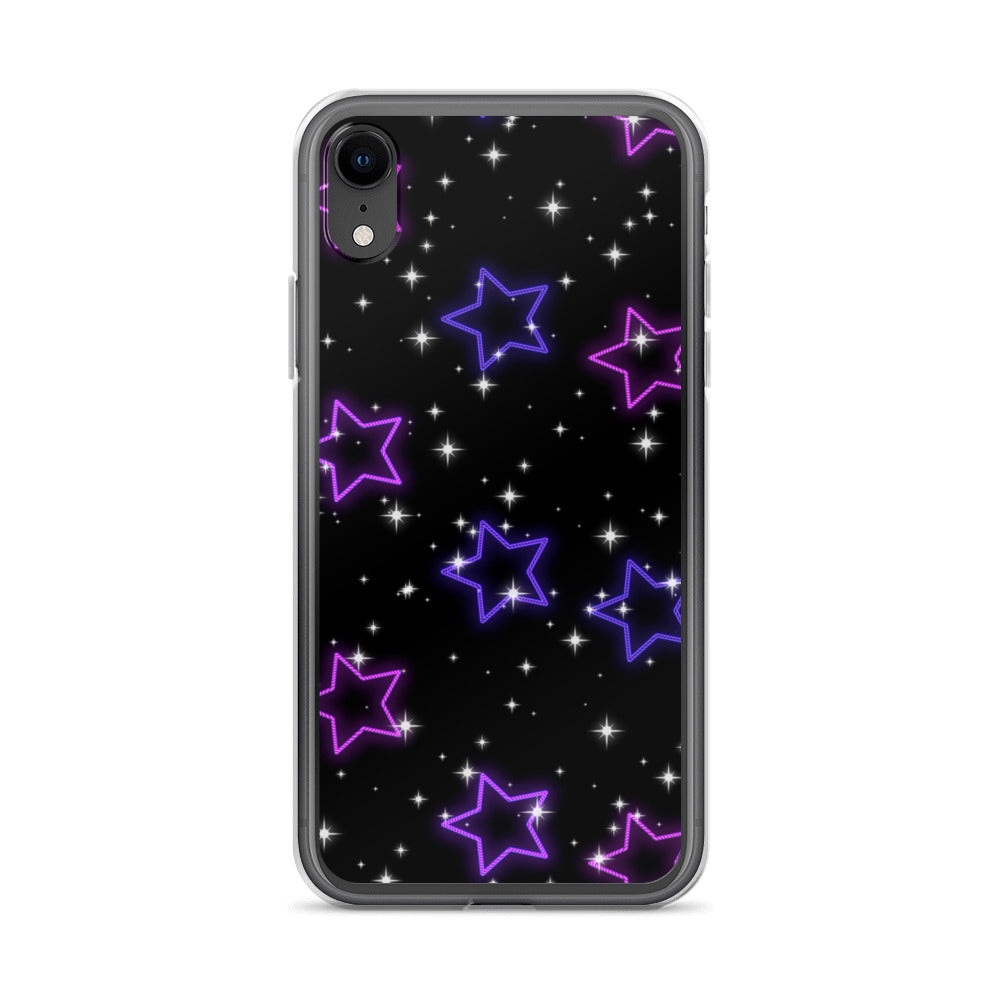 Neon Star Clear Case for iPhone®