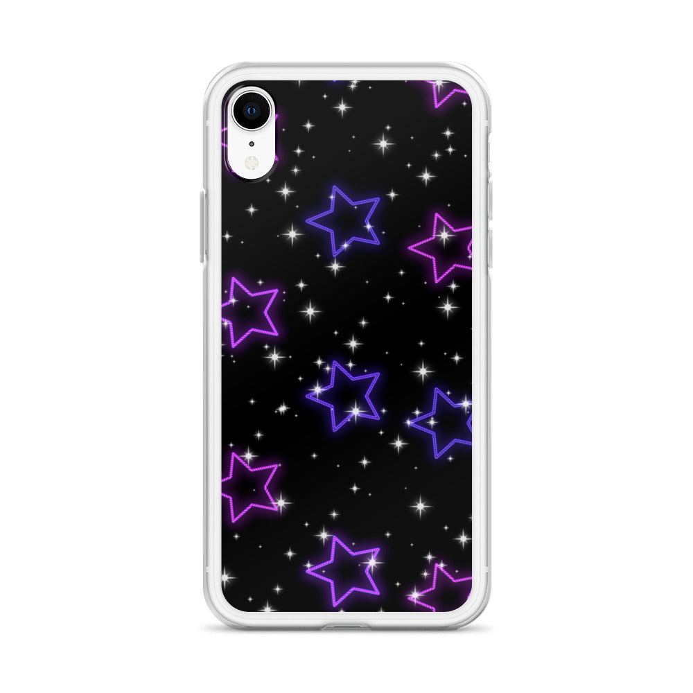 Neon Star Clear Case for iPhone®