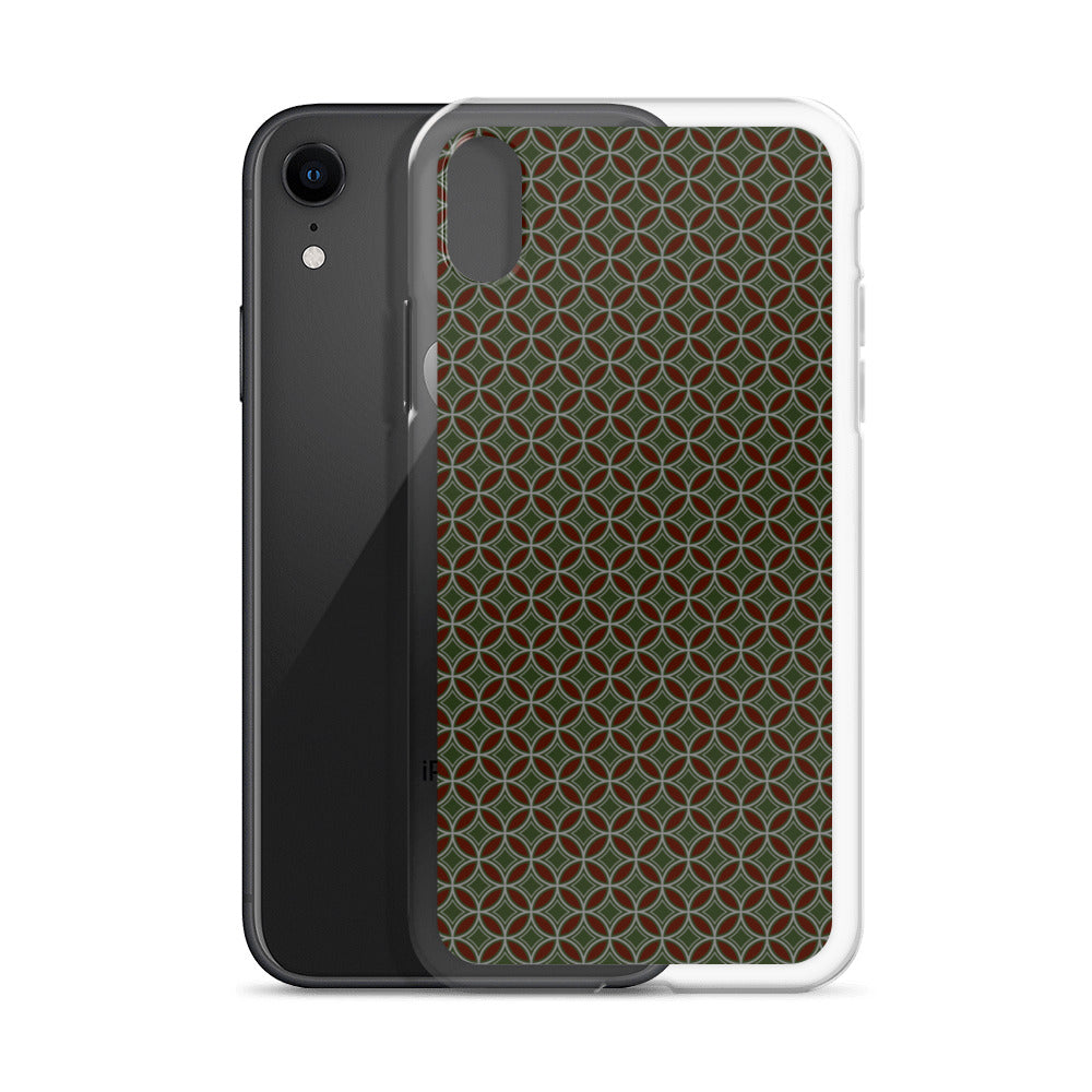 Flower of Life Tree Green Clear Case for iPhone®