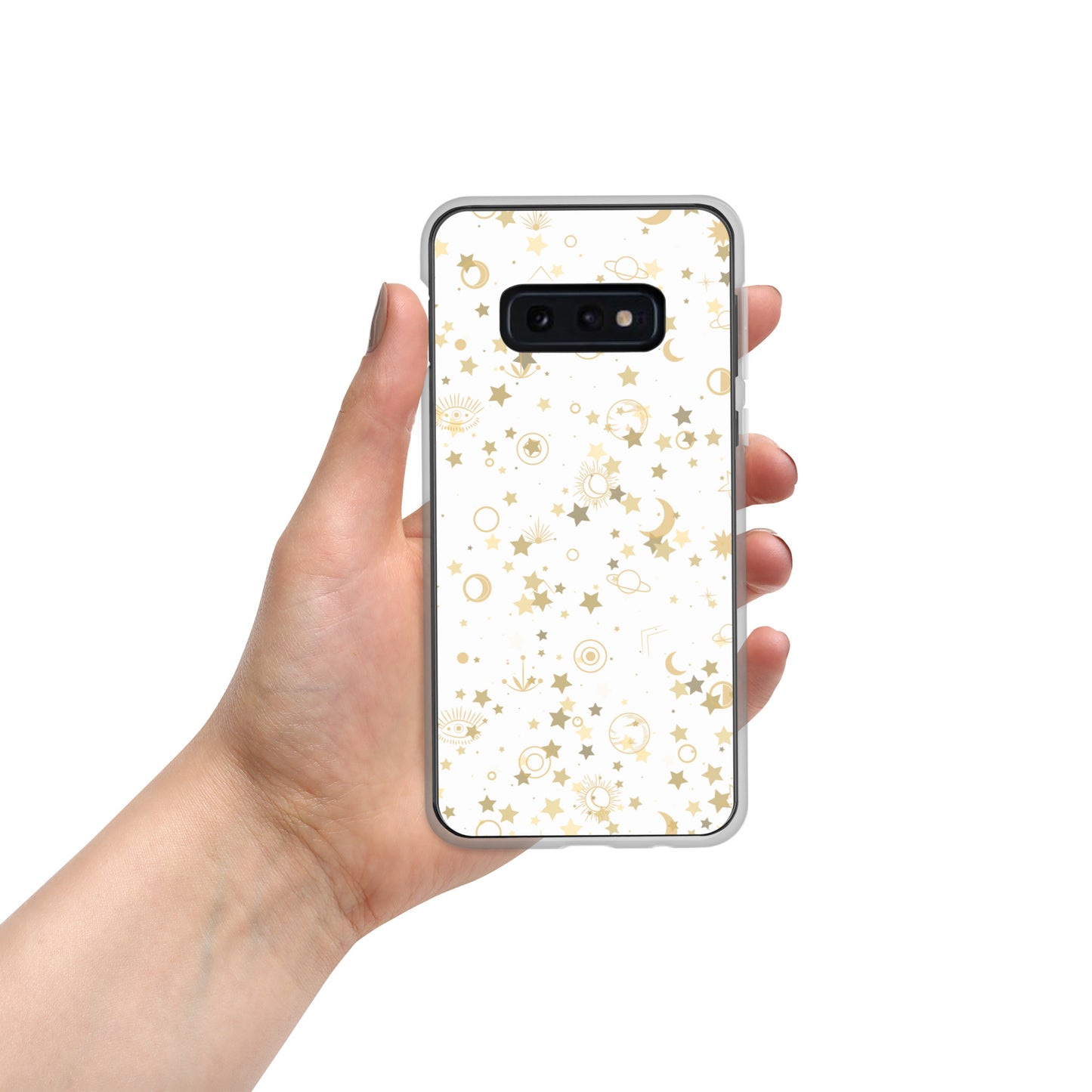 Golden Star Galaxy Clear Case for Samsung®