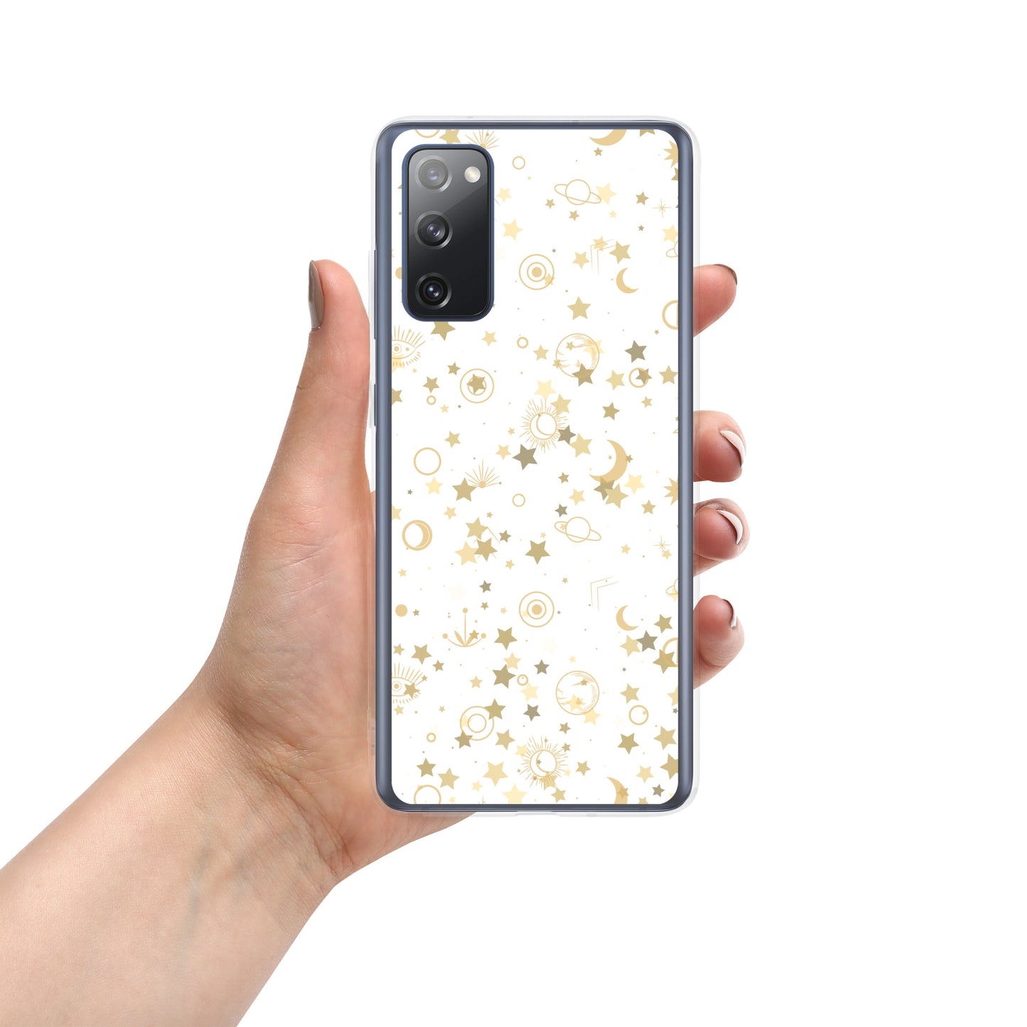 Golden Star Galaxy Clear Case for Samsung®