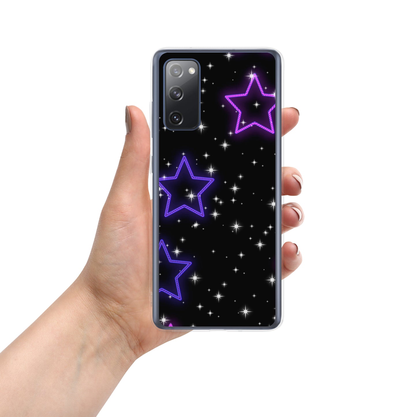 Neon Star Clear Case for Samsung®