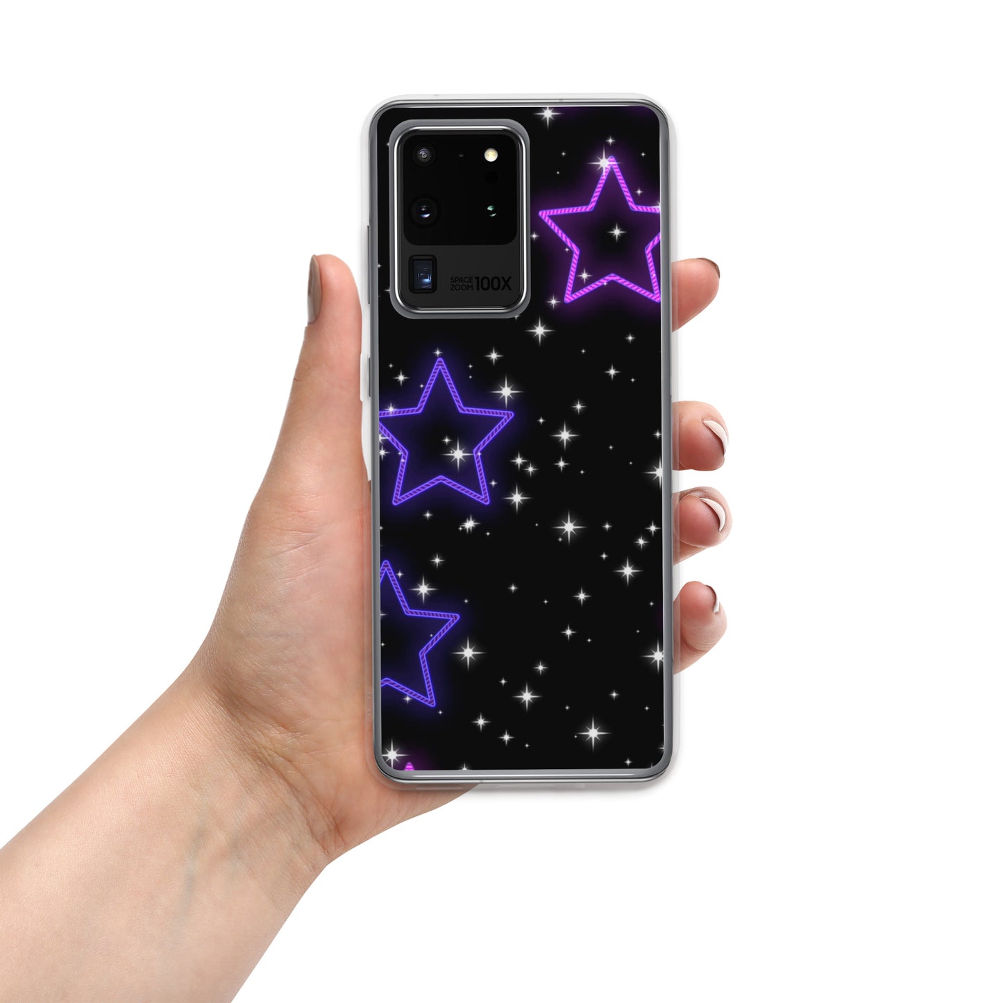 Neon Star Clear Case for Samsung®