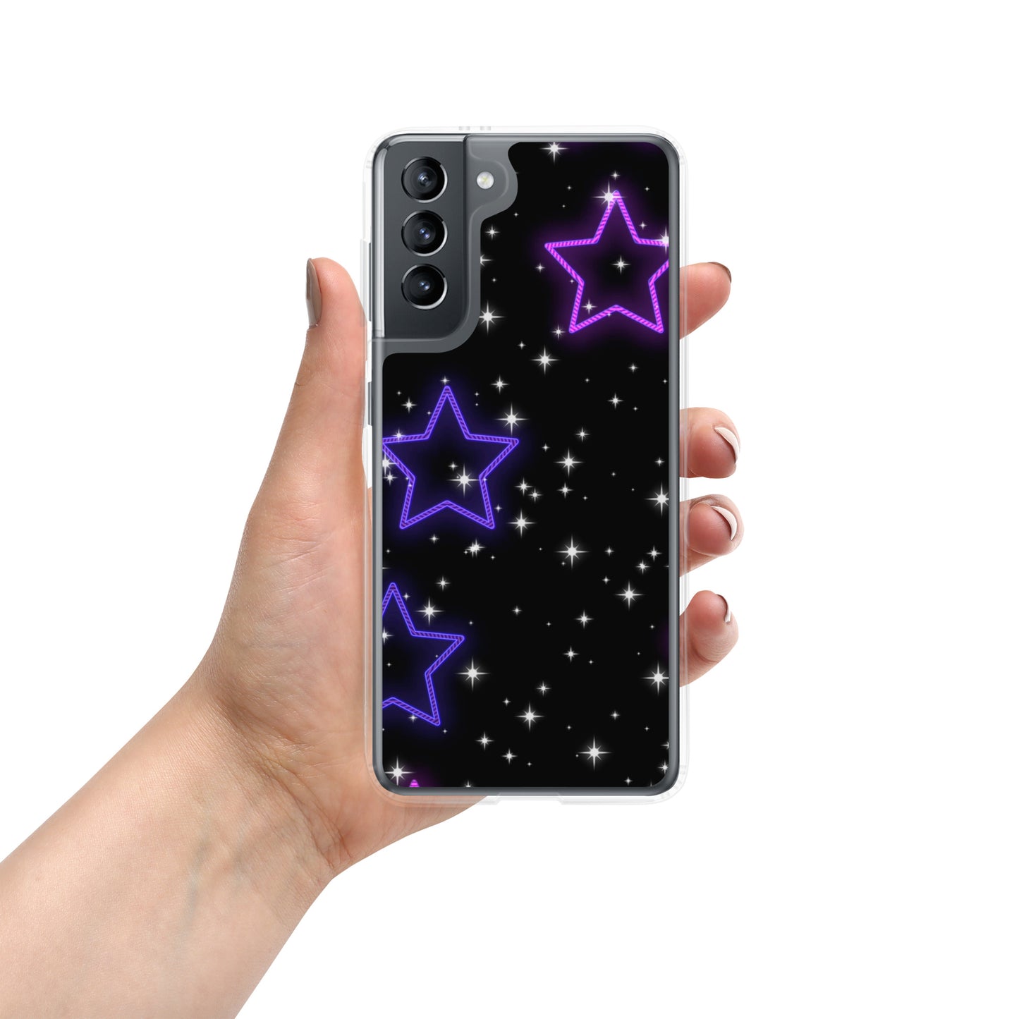 Neon Star Clear Case for Samsung®