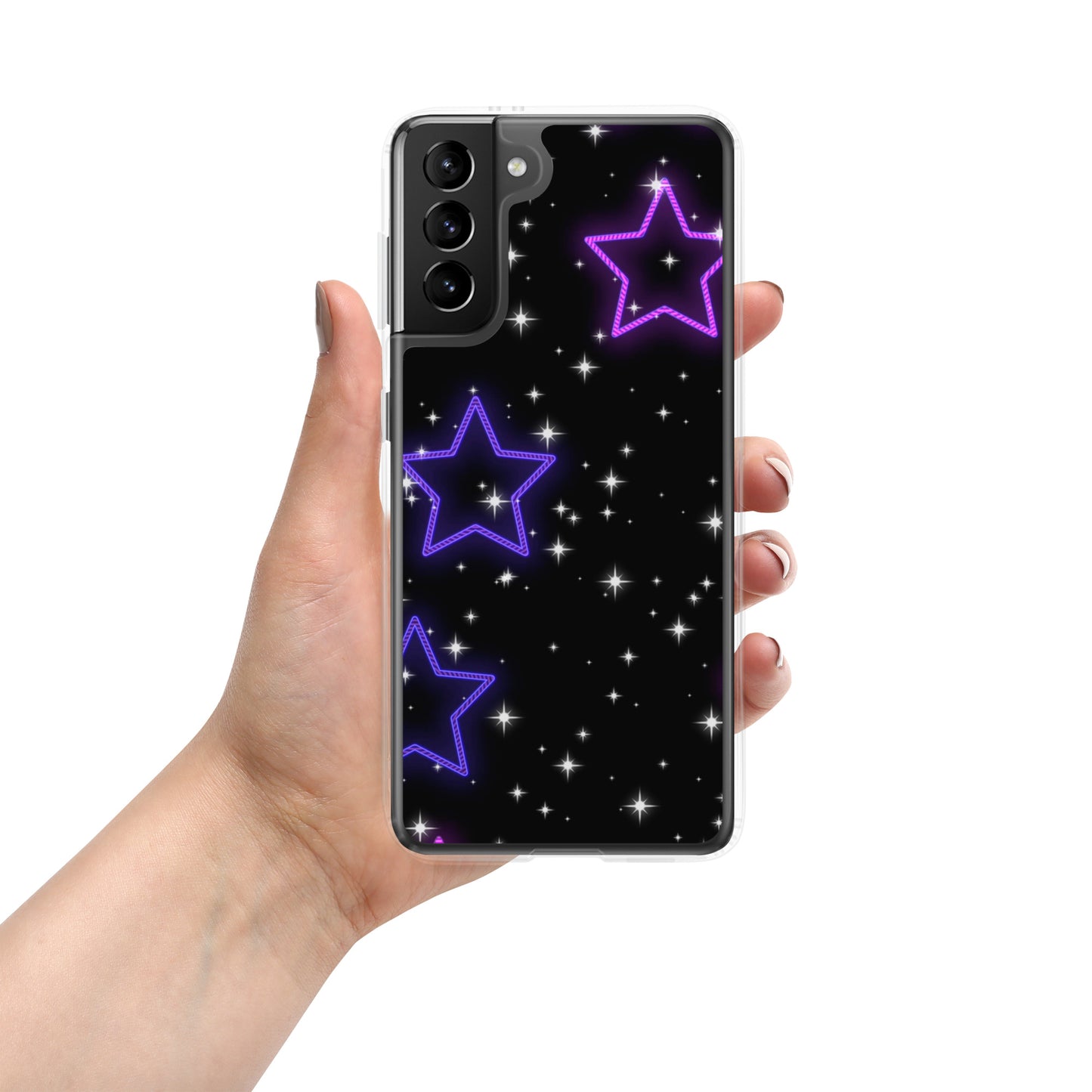 Neon Star Clear Case for Samsung®