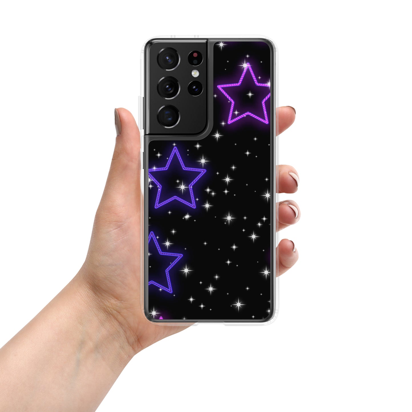 Neon Star Clear Case for Samsung®