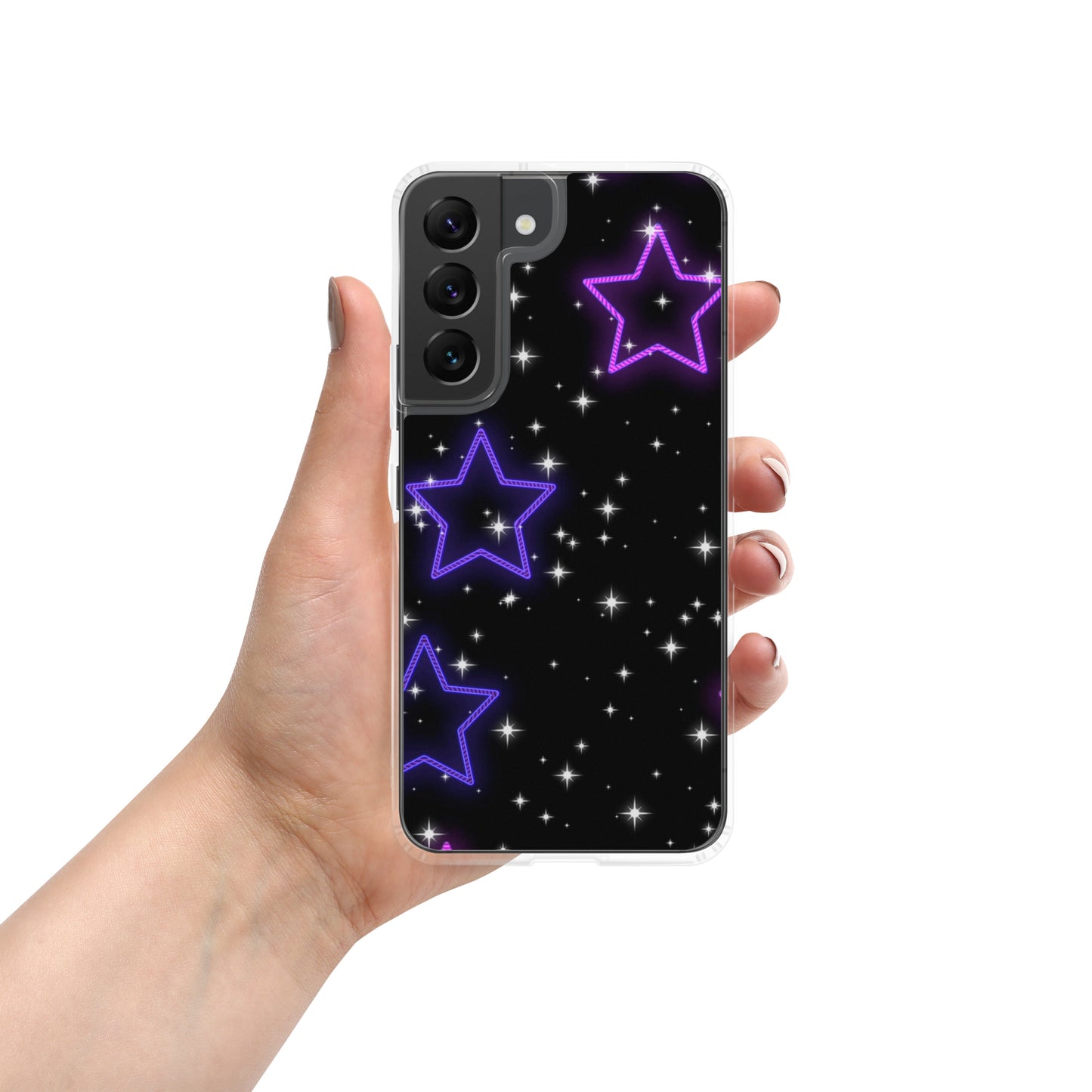 Neon Star Clear Case for Samsung®