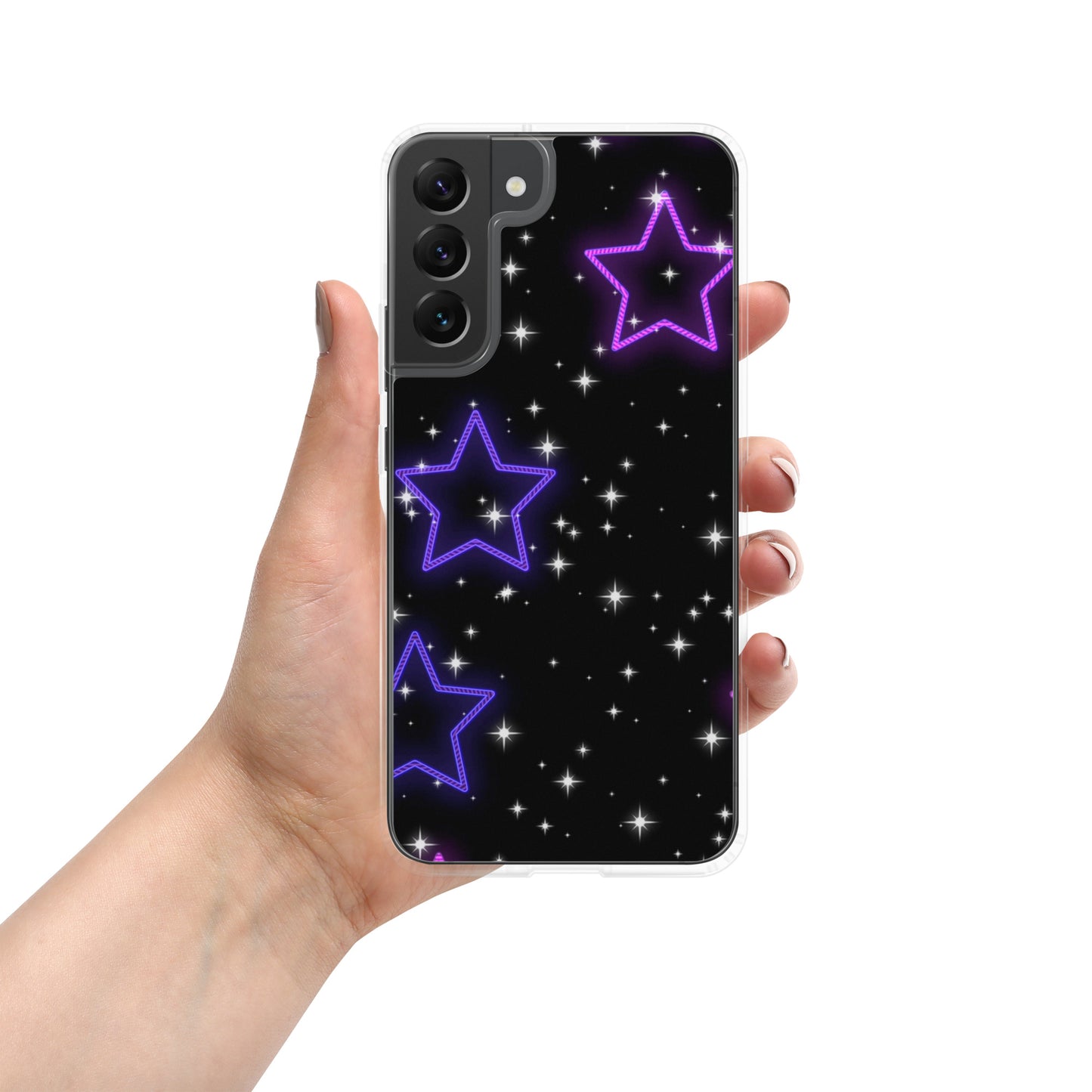 Neon Star Clear Case for Samsung®