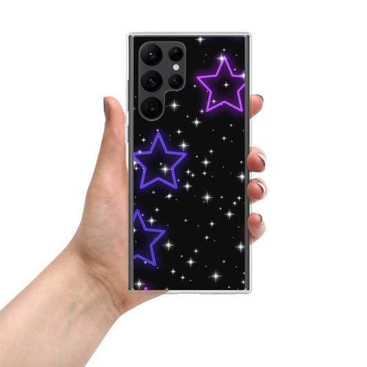 Neon Star Clear Case for Samsung®
