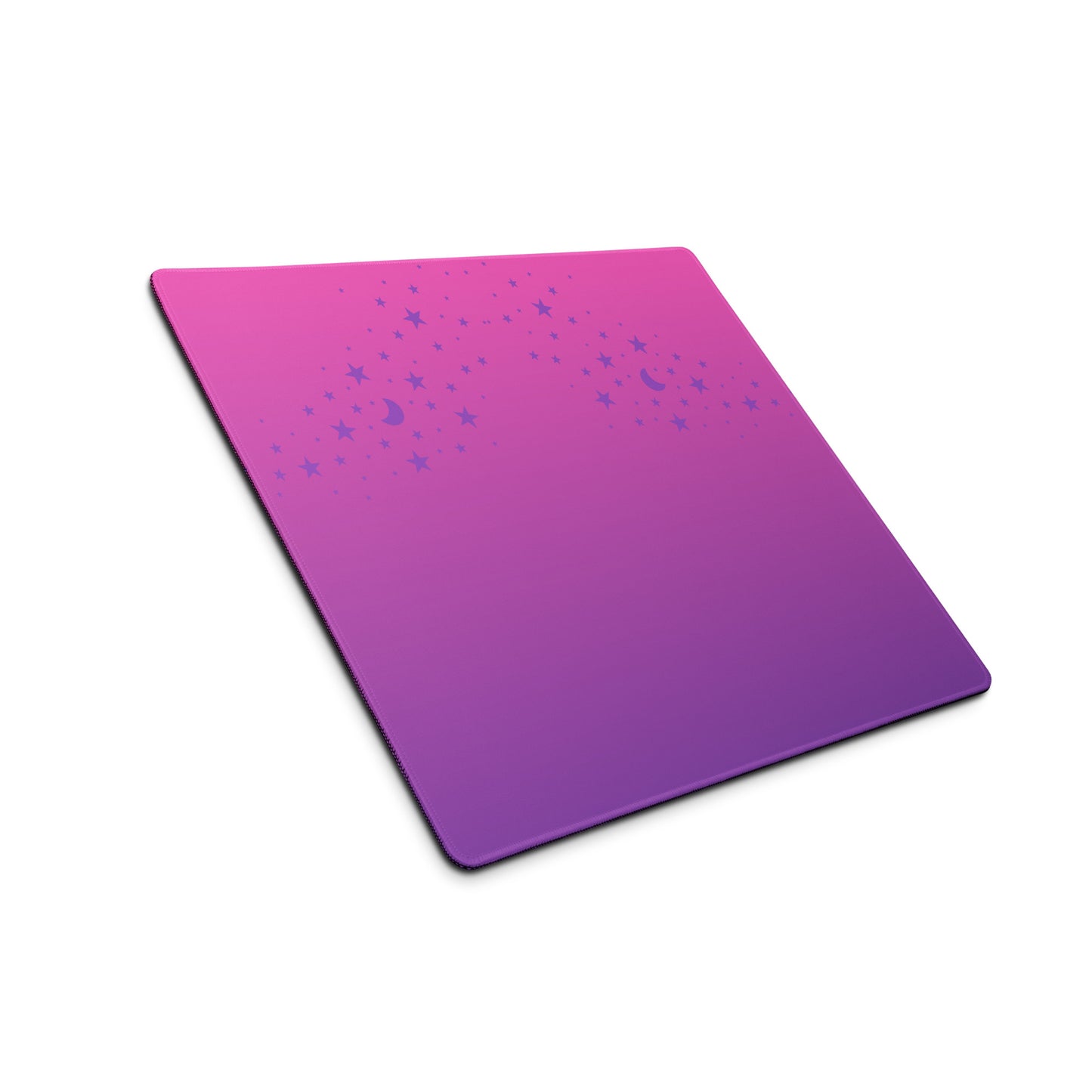 Purple Pink Gradient Star Gaming Mouse Pad