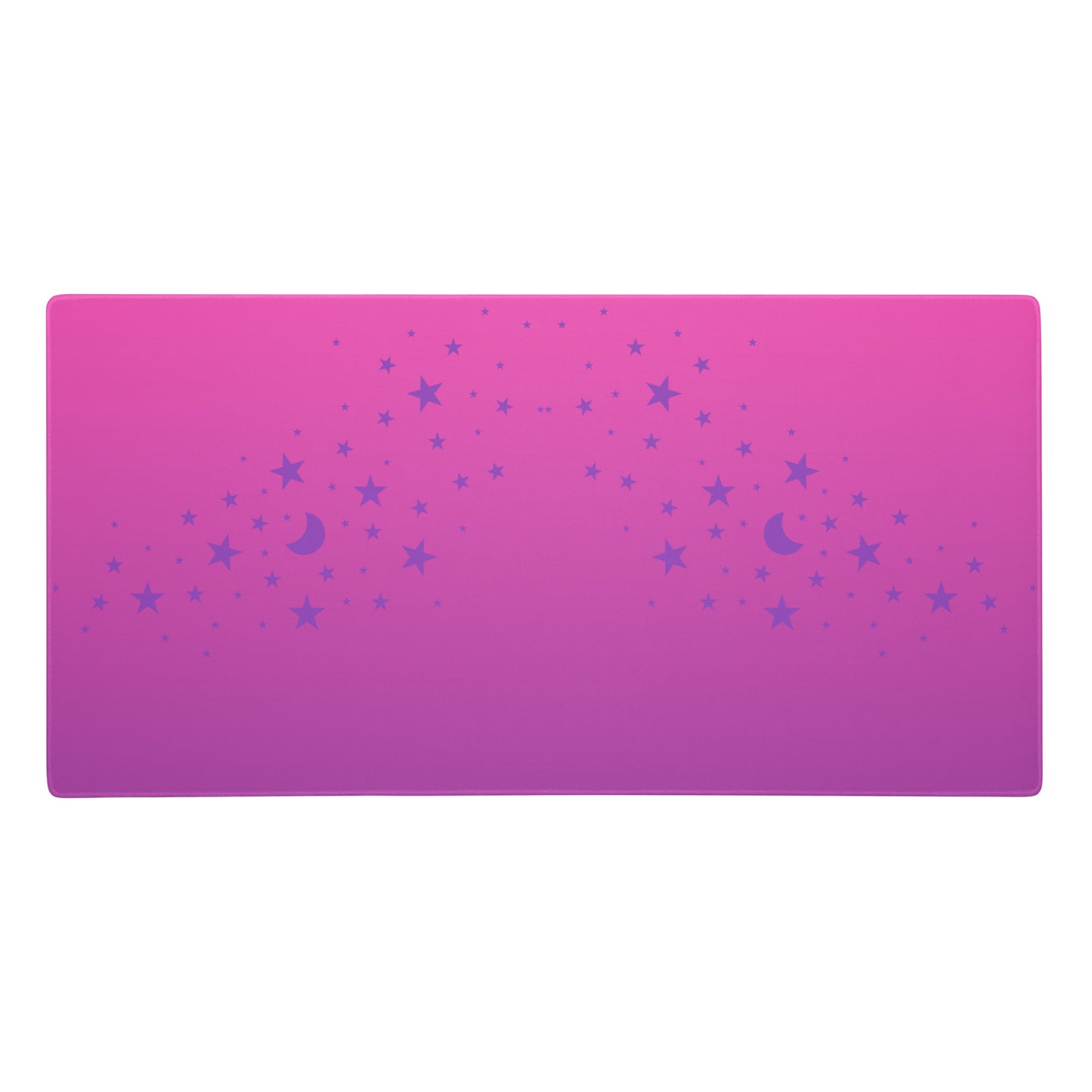 Purple Pink Gradient Star Gaming Mouse Pad