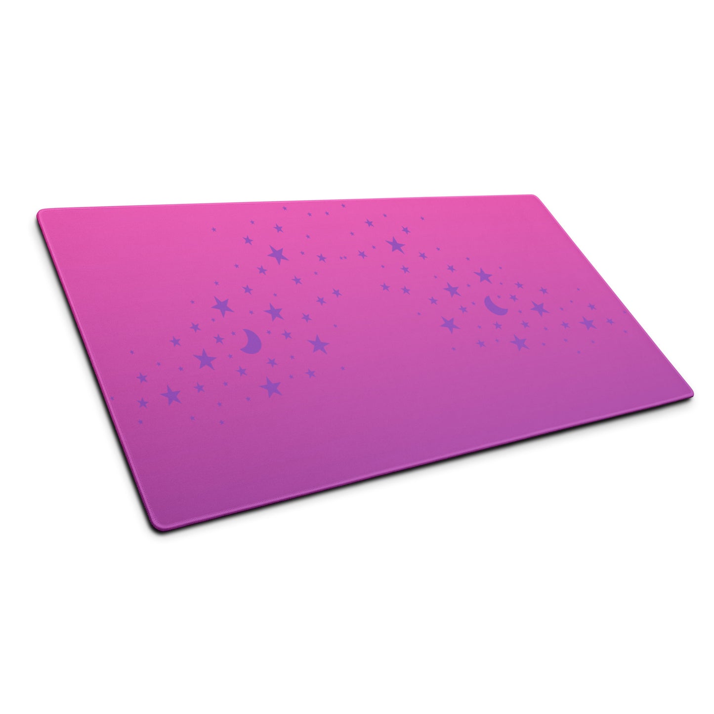 Purple Pink Gradient Star Gaming Mouse Pad