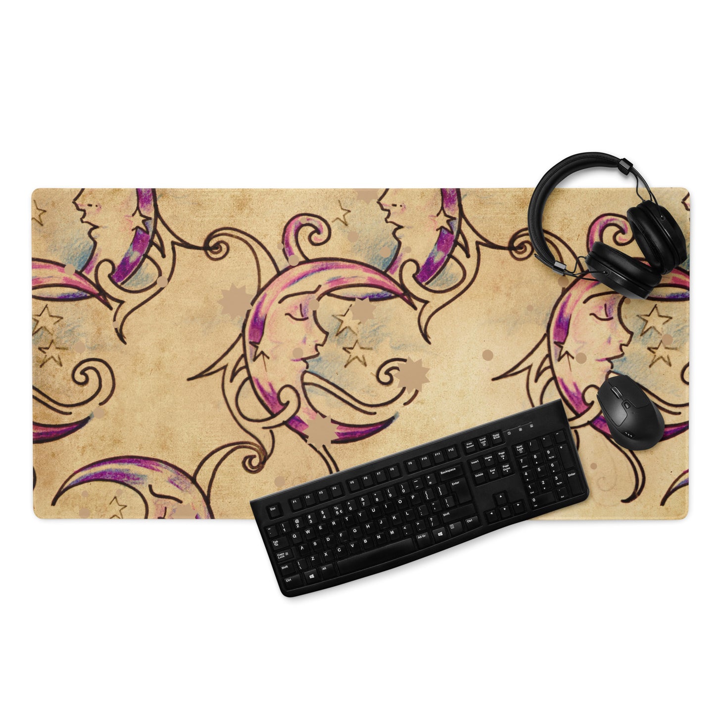 Latte Moon Gaming Mouse Pad