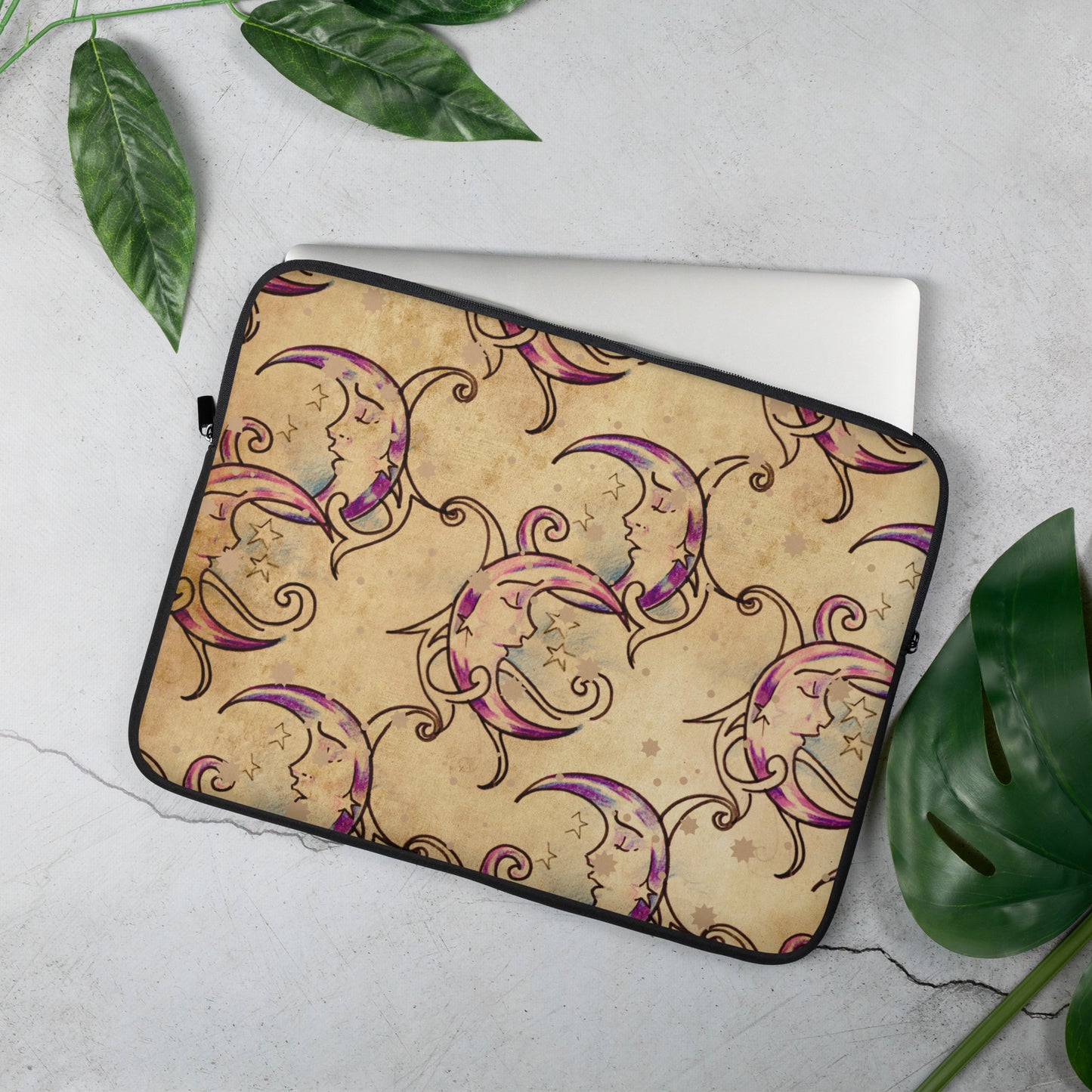 Latte Moon Laptop Sleeve