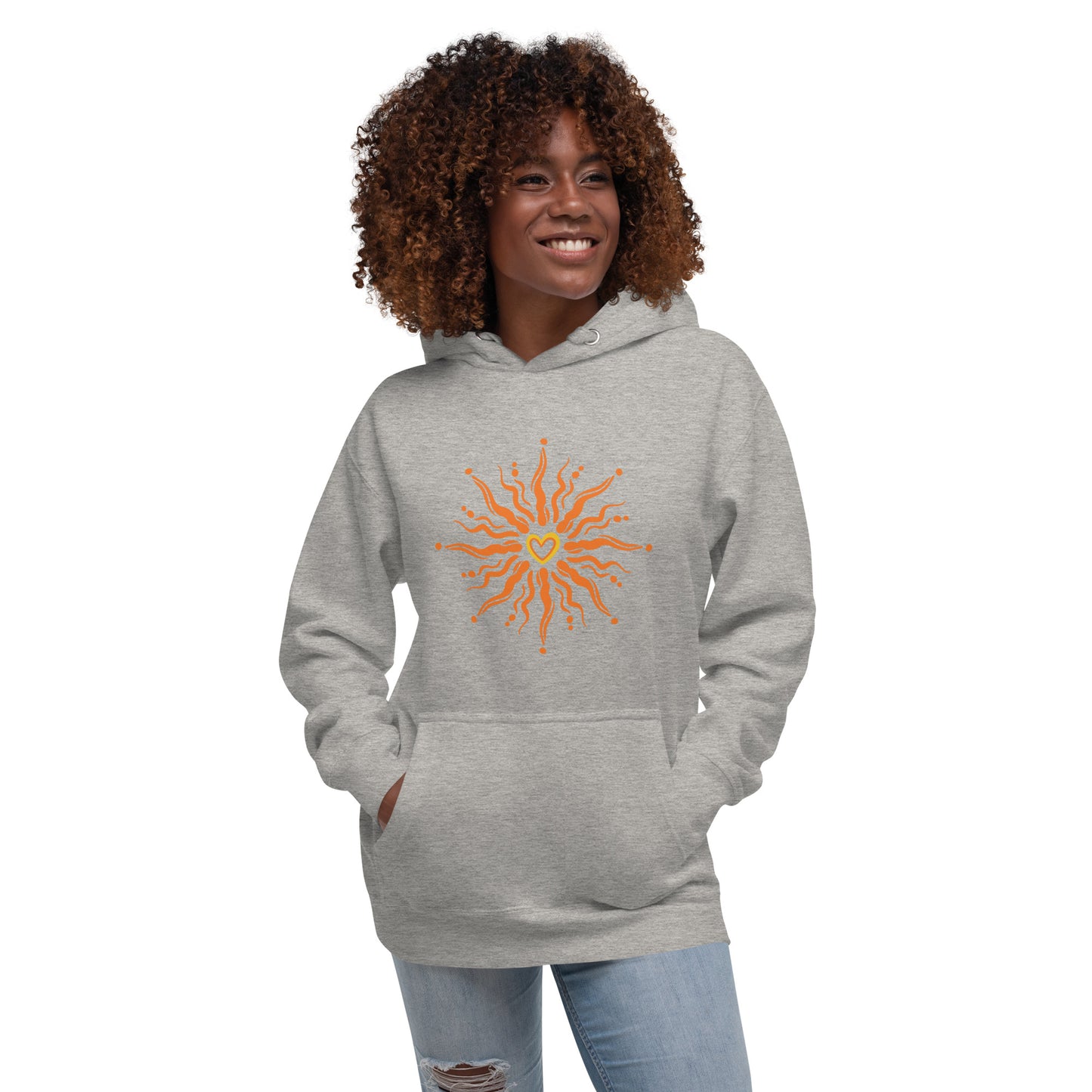 Sunshine Heart Unisex Premium Hoodie