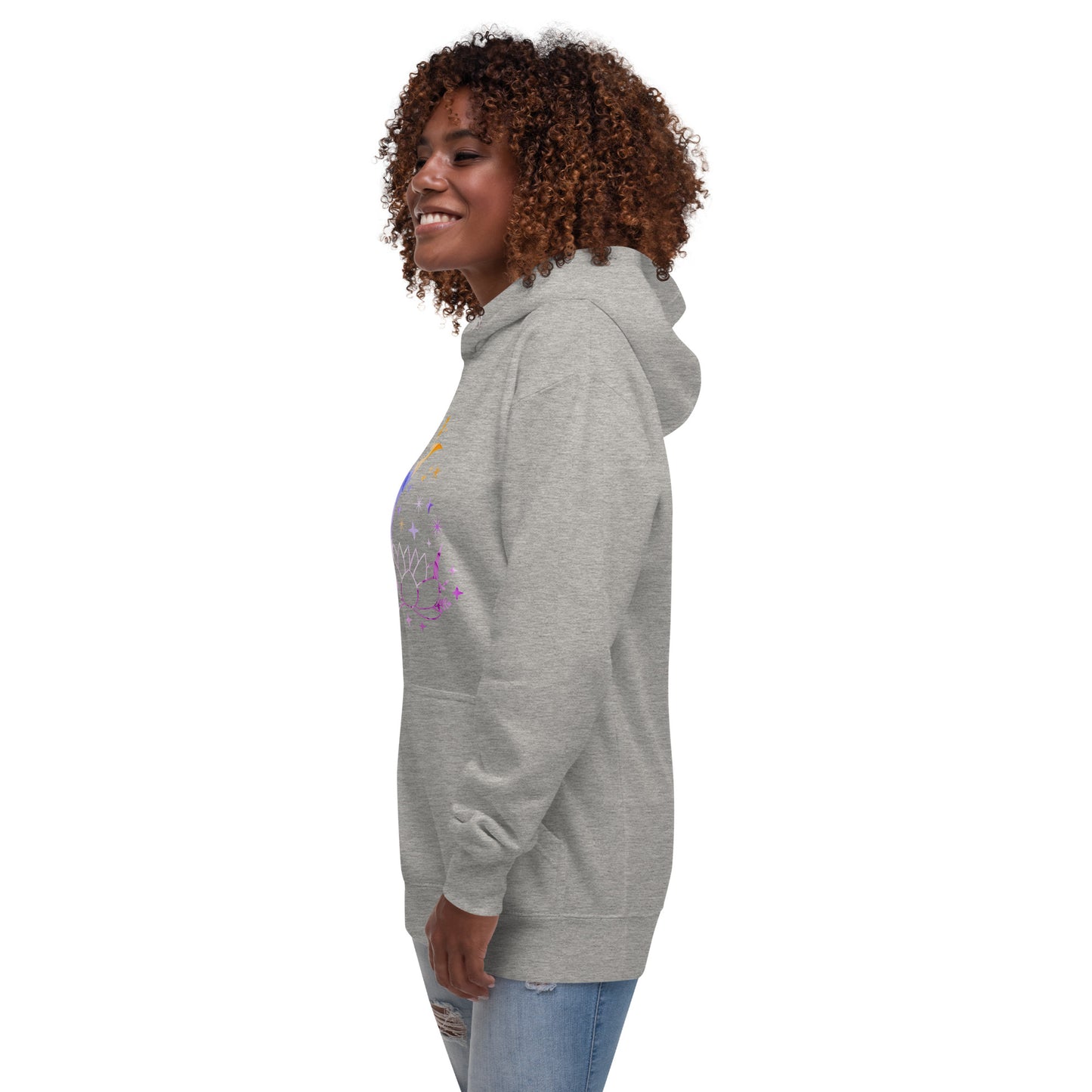 Pastel Moon Star Unisex Premium Hoodie