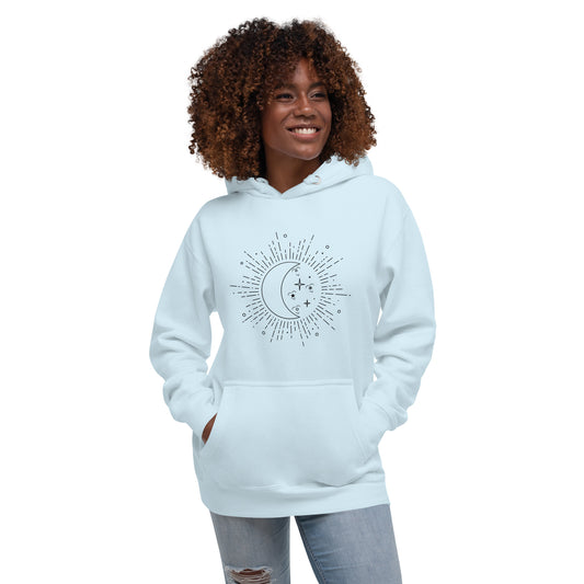 Moon Sun Unisex Premium Hoodie