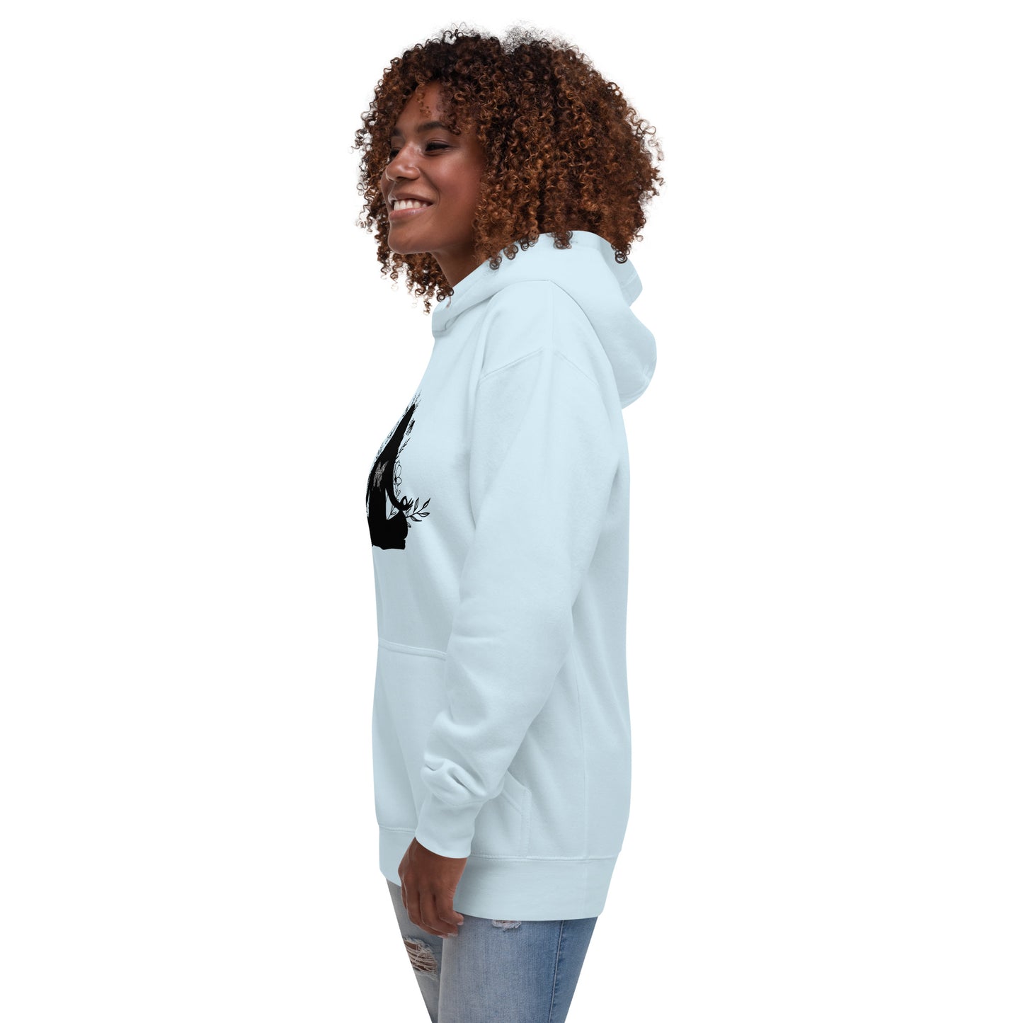 Yoga Butterfly Unisex Premium Hoodie