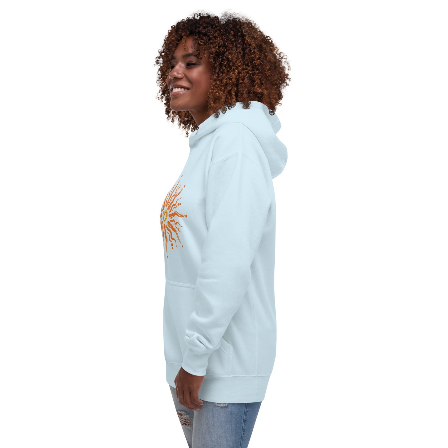 Sunshine Heart Unisex Premium Hoodie