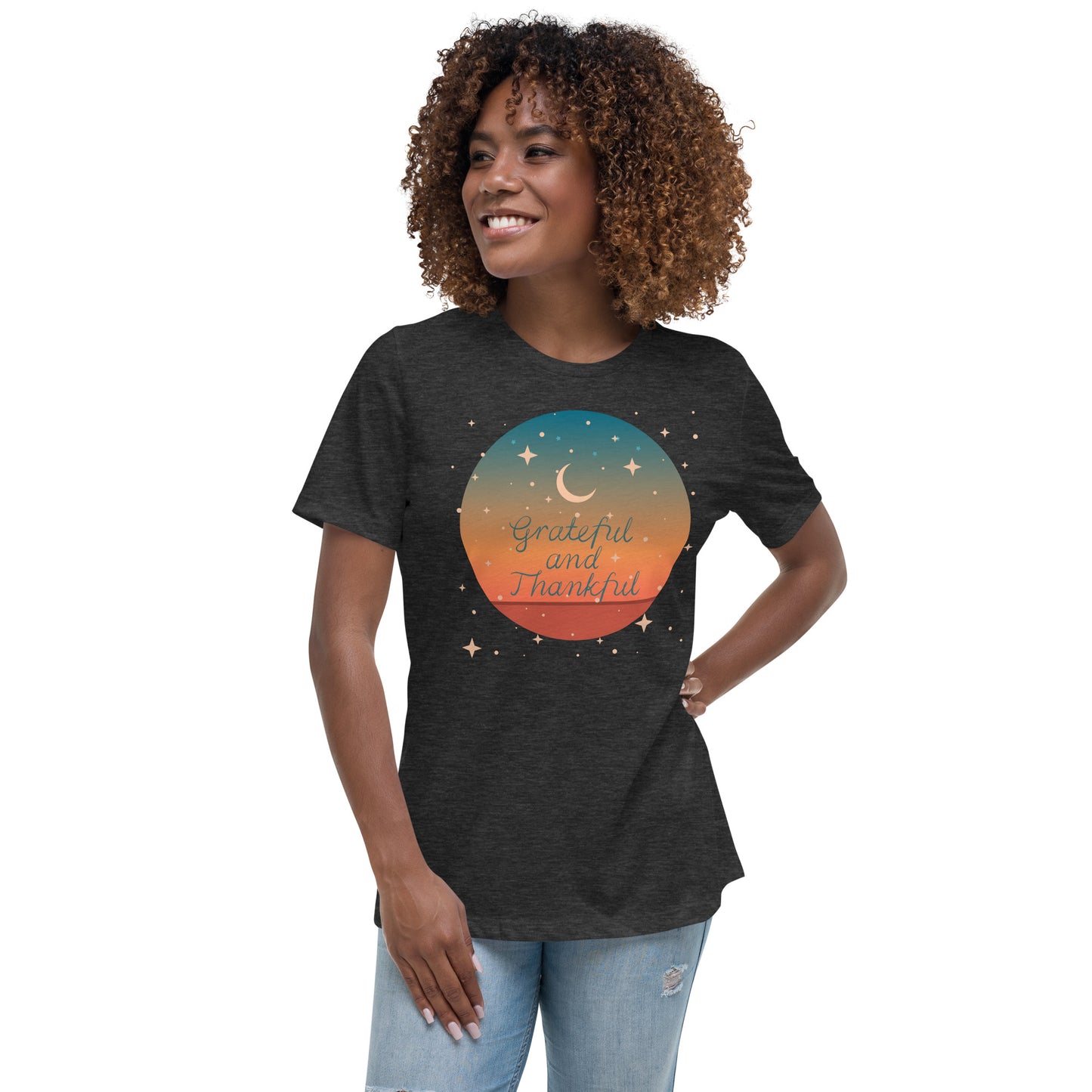 Grateful and Thankful Women's Relaxed Fit T-Shirt