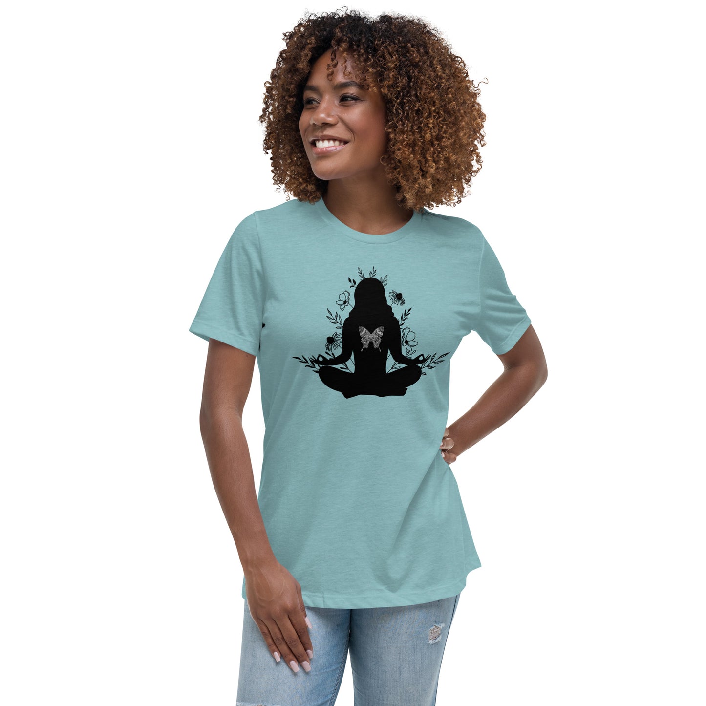 Yoga Butterfly Women's Relaxed Fit T-Shirt