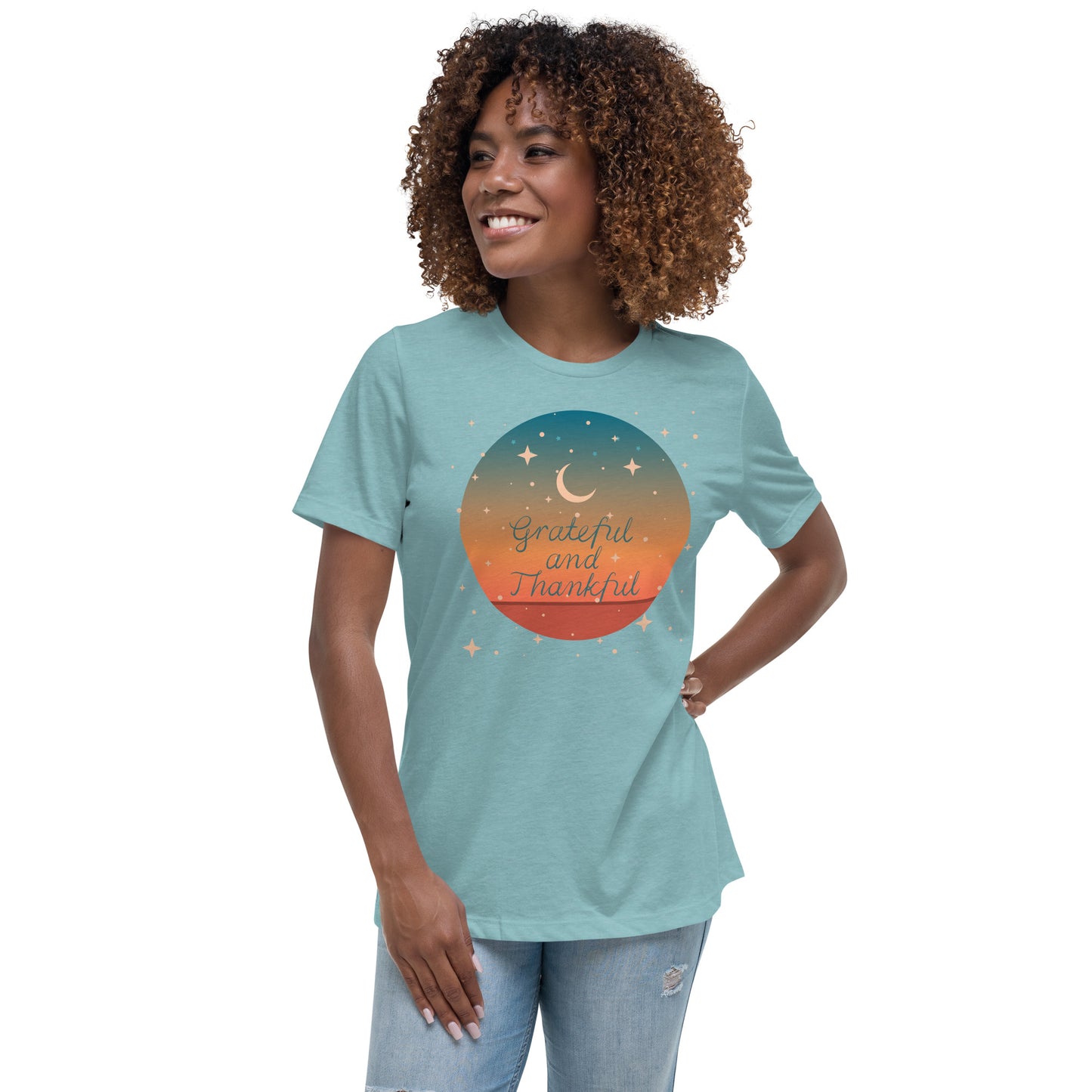 Grateful and Thankful Women's Relaxed Fit T-Shirt