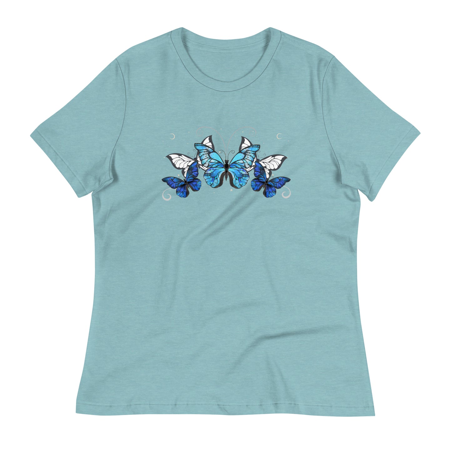 Blue Butterflies Women's Relaxed Fit T-Shirt