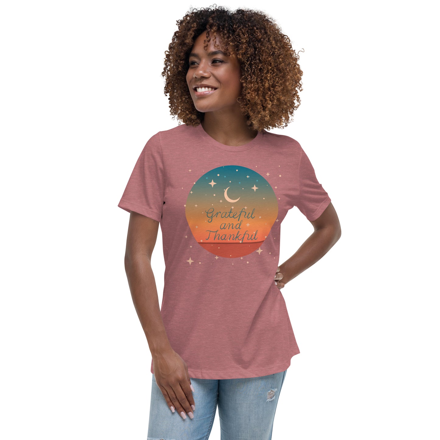 Grateful and Thankful Women's Relaxed Fit T-Shirt