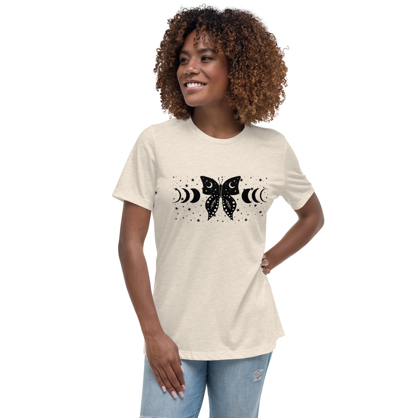 Butterfly Moon Women's Relaxed Fit T-Shirt