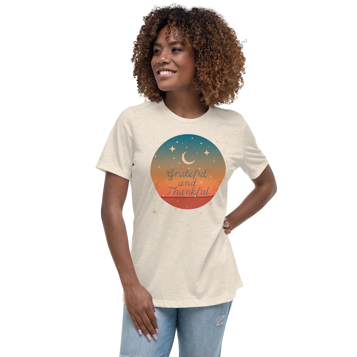 Grateful and Thankful Women's Relaxed Fit T-Shirt