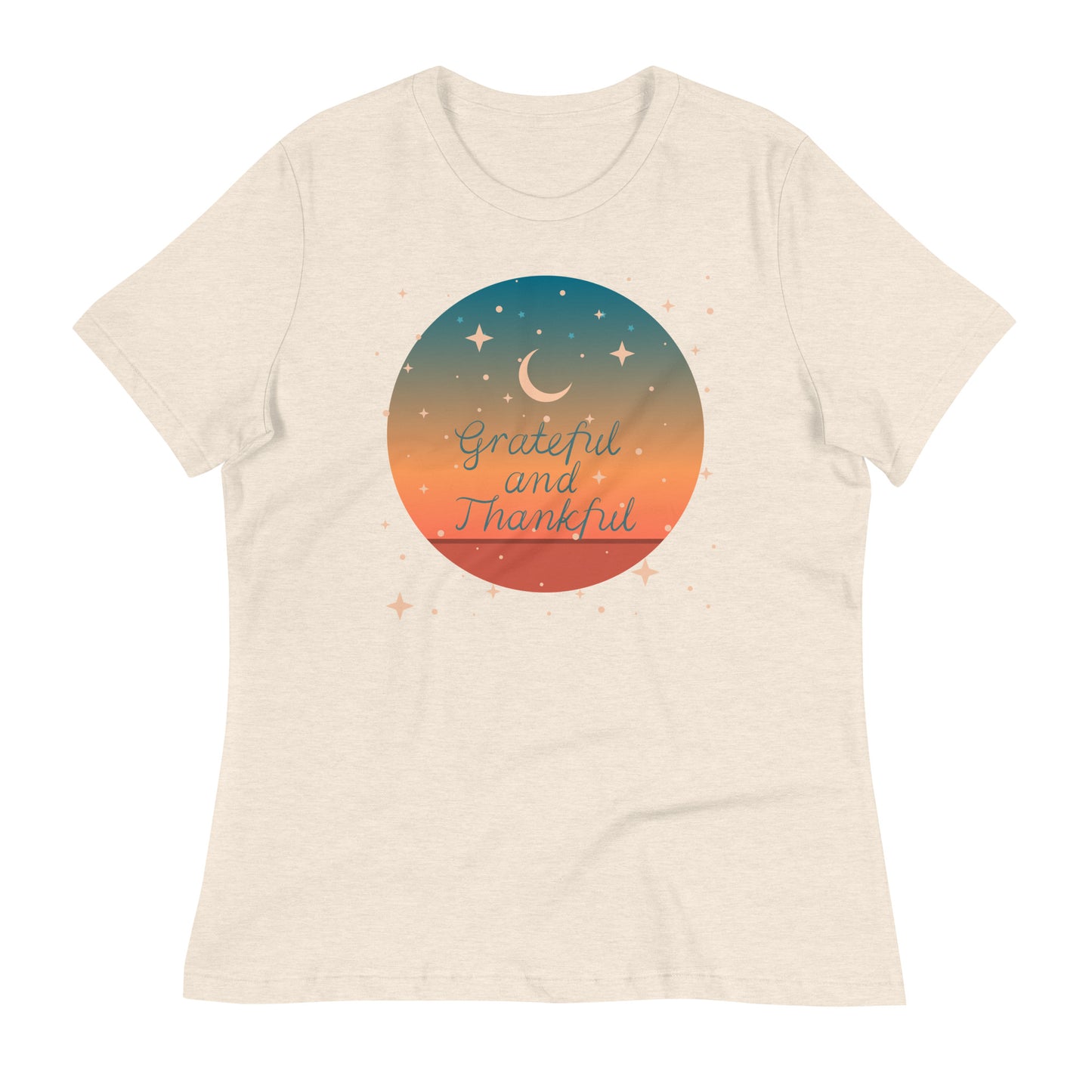 Grateful and Thankful Women's Relaxed Fit T-Shirt