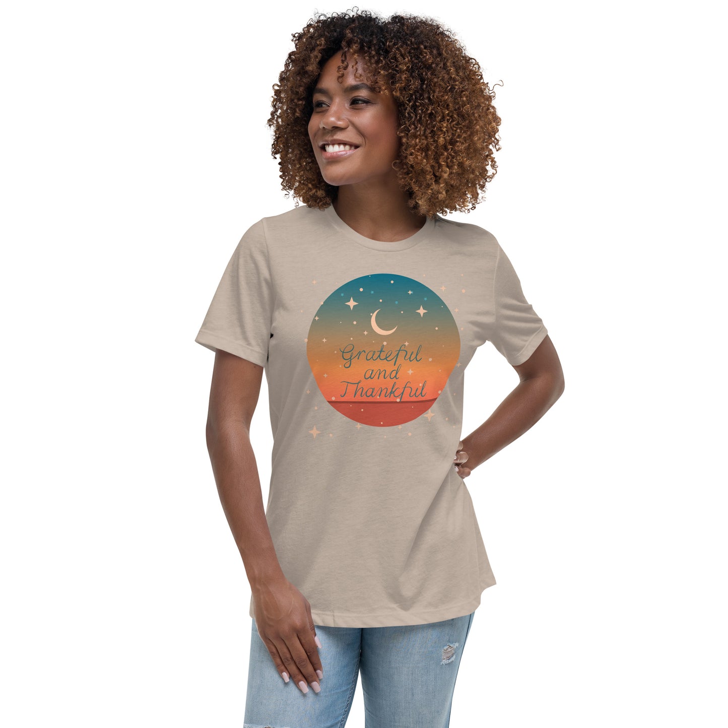 Grateful and Thankful Women's Relaxed Fit T-Shirt