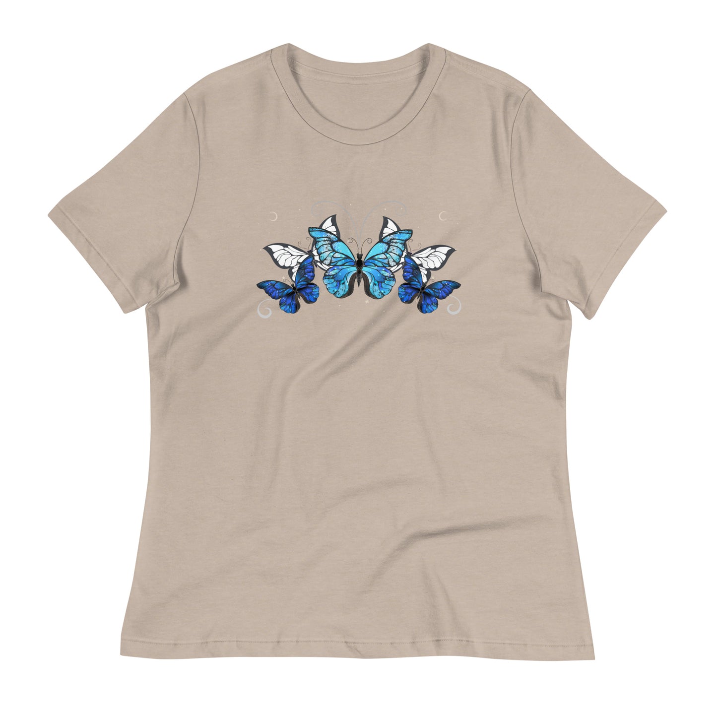 Blue Butterflies Women's Relaxed Fit T-Shirt