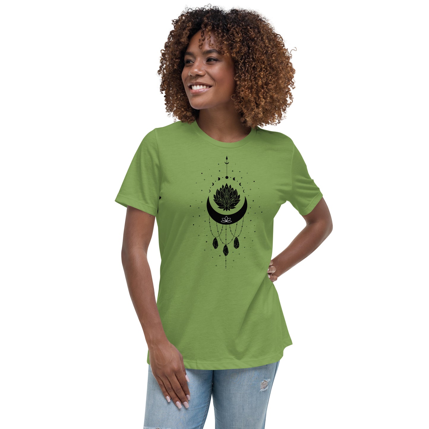 Moon Necklace Women's Relaxed Fit T-Shirt