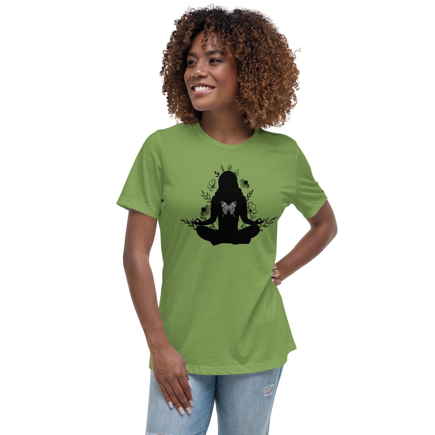 Yoga Butterfly Women's Relaxed Fit T-Shirt