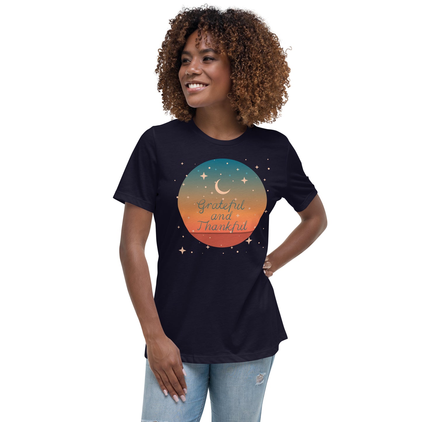 Grateful and Thankful Women's Relaxed Fit T-Shirt